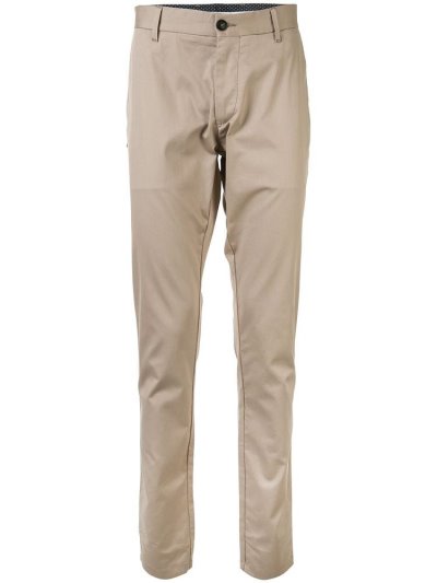 Armani Emporio Plain Straight Tailored Pants Hose Herren Braun | J43M5V3Q