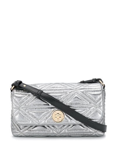 Armani Emporio Quilted Schultertaschen Damen Metal | R4I1V30B