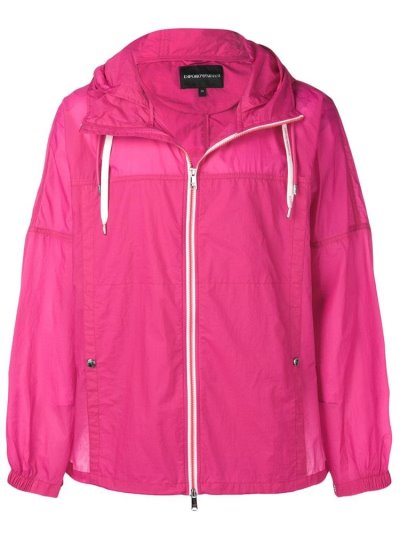 Armani Emporio Regular Windbreaker Mäntel Herren Rosa | B7SCI48Z
