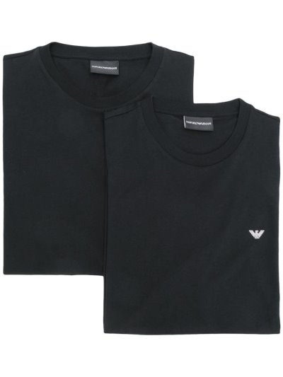 Armani Emporio Round Neck Bomberjacke Herren Schwarz | RTU9AXAM