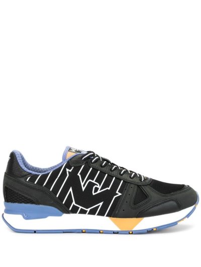 Armani Emporio Side Logo Sneakers Herren Schwarz | R6PBSM6P