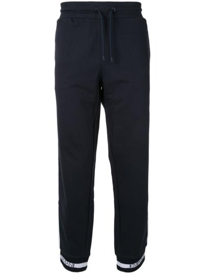 Armani Emporio Side Panel Track Hose Herren Blau | ZLSYG0CV