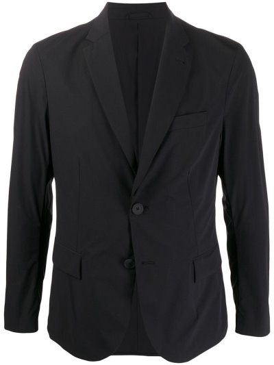 Armani Emporio Single Breasted Blazer Herren Schwarz | YS52S7JI