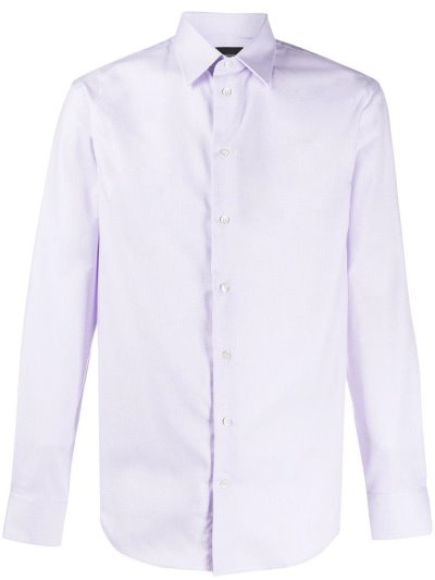 Armani Emporio Slim Fit Hemd Herren Lila | DBBCSZD2