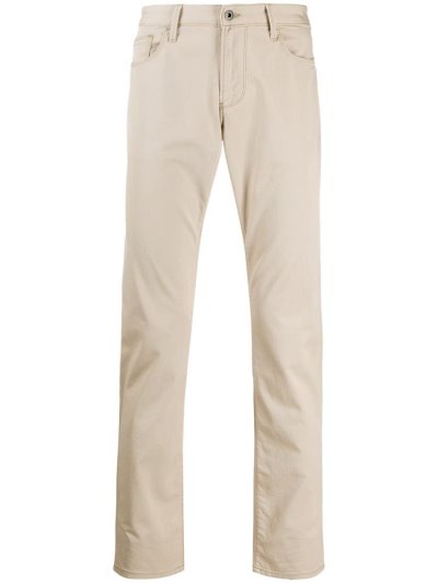 Armani Emporio Slim Fit J06 Jeans Herren Beige | UY0YJ0YD