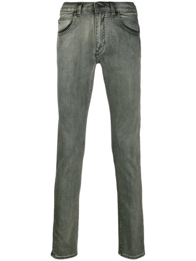Armani Emporio Slim Fit Jeans Herren Grau | VC3ZBNMA