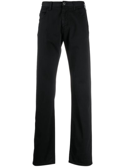 Armani Emporio Slim Fit Jeans Herren Schwarz | ZZM75XQS