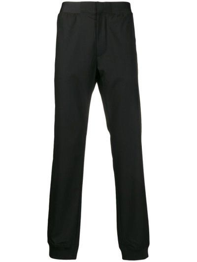 Armani Emporio Slim Fit Track Hose Herren Schwarz | 8FPHEEIV