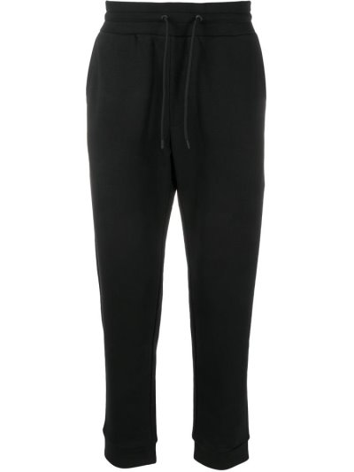 Armani Emporio Slim Fit Track Hose Herren Schwarz | YQO79S3P