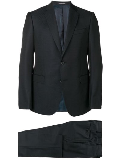 Armani Emporio Slim Fit Two Piece Anzüge Herren Blau | 4PDS9FNK
