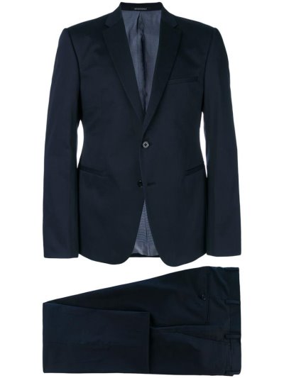 Armani Emporio Slim Fit Two Piece Anzüge Herren Blau | DM21OO22