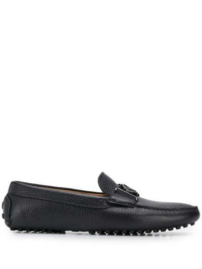 Armani Emporio Slip On Loafers Herren Blau | 7MQWHAO0
