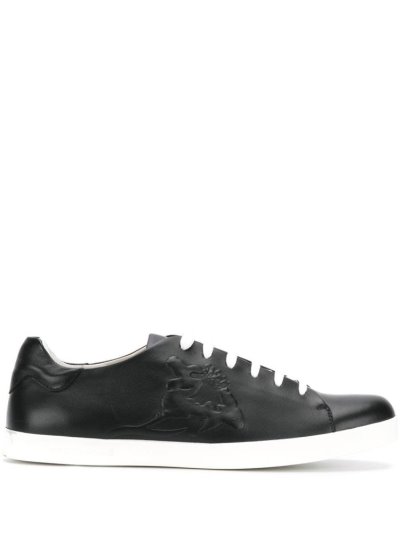 Armani Emporio Spitze Up Sneakers Damen Schwarz | H516V22S