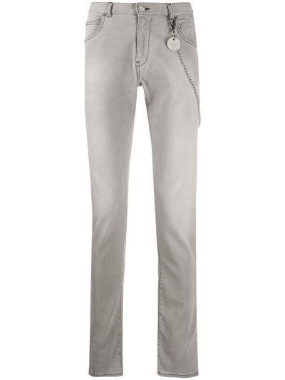 Armani Emporio Straight Cut Jeans Herren Grau | IR86Q4BS