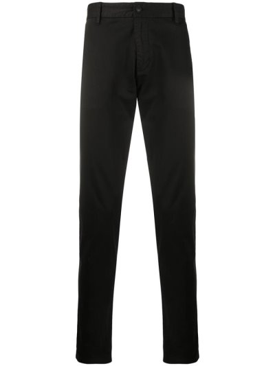 Armani Emporio Straight Leg Chinos Herren Schwarz | 7IJI60ZG