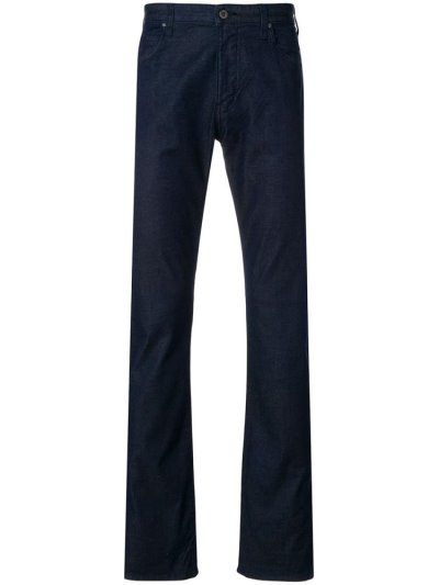 Armani Emporio Straight Leg Hose Herren Blau | 124CH8UO