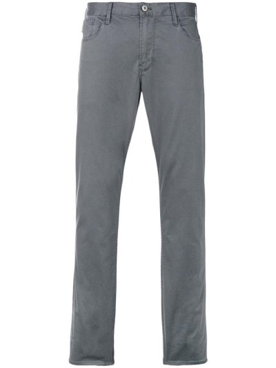 Armani Emporio Straight Leg Hose Herren Grau | YIK6032F