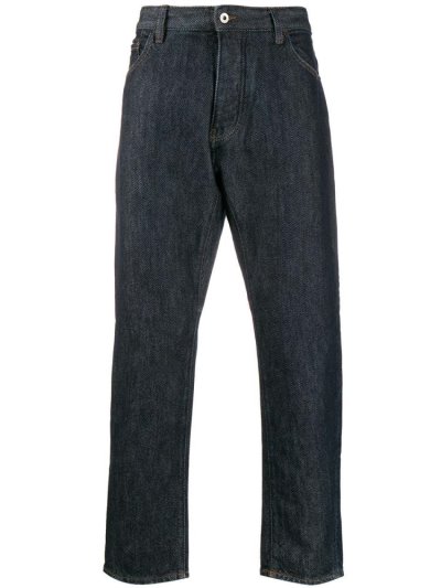 Armani Emporio Straight Leg Jeans Herren Blau | 9ET955LL
