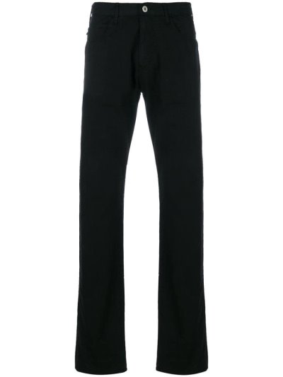 Armani Emporio Straight Leg Jeans Herren Schwarz | JPK8SH6B