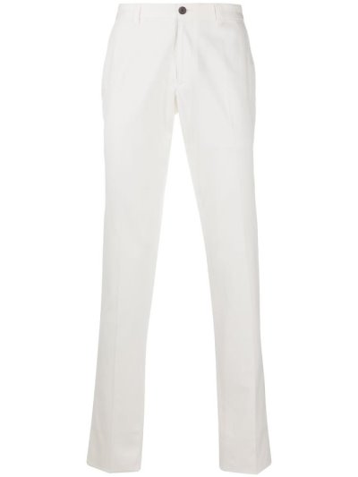 Armani Emporio Straight Leg Tailored Pants Hose Herren Weiß | ERZ56TMO
