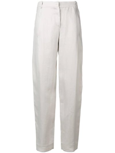 Armani Emporio Straight Leg Tailored Pants Hose Damen Beige | FV4U104K