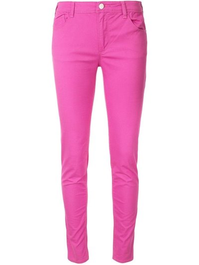Armani Emporio Stretch Skinny Jeans Damen Rosa | CLX1YDAI