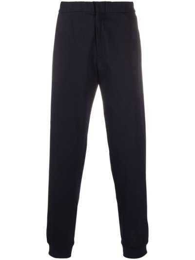 Armani Emporio Tapered Slim Fit Hose Herren Blau | 5AJX5WEG
