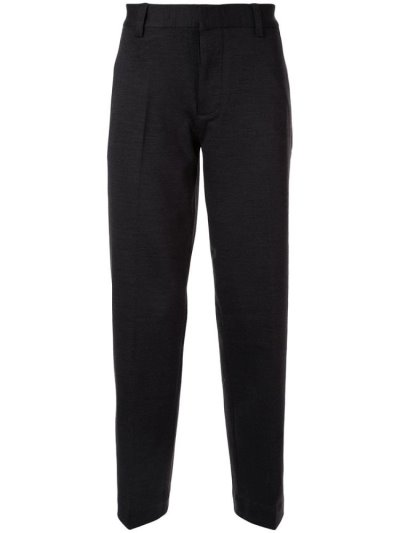 Armani Emporio Tapered Tailored Pants Hose Herren Schwarz | 70RSK6D3