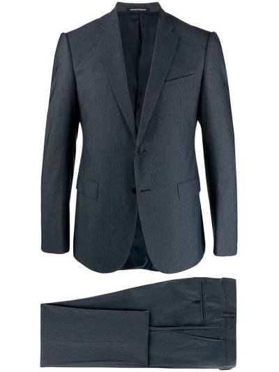 Armani Emporio Two Piece Anzüge Herren Blau | 5DZGZJT0