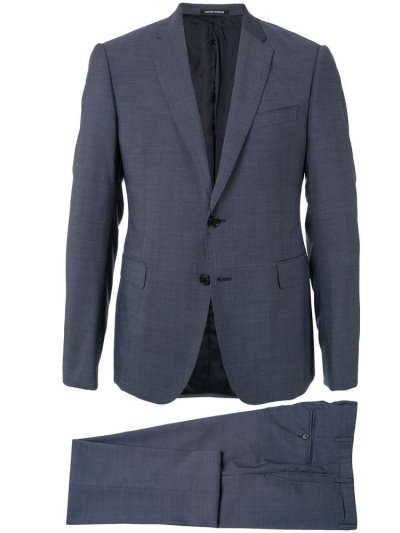 Armani Emporio Two Piece Anzüge Herren Blau | HOQRWF4V