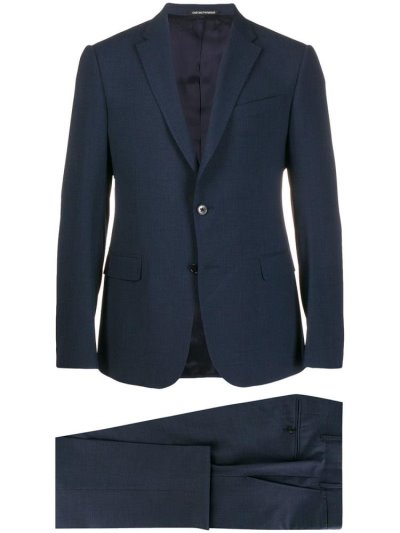 Armani Emporio Two Piece Anzüge Herren Blau | N25U1JAW