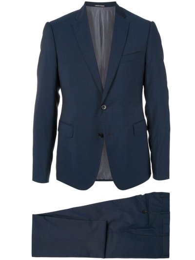Armani Emporio Two Piece Anzüge Herren Blau | UP75RGI5