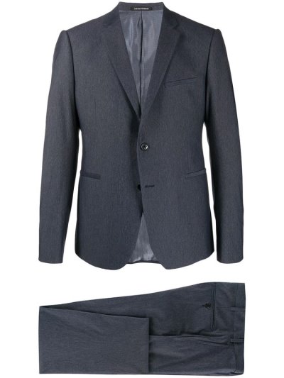 Armani Emporio Two Piece Formal Anzüge Herren Blau | QZGFLYIA