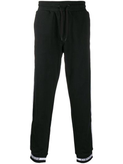 Armani Emporio Two Tone Track Hose Herren Schwarz | XHQ0UU6K