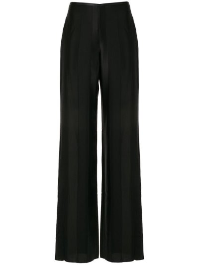 Armani Emporio Weite Leg Hose Damen Schwarz | 9KL3JIWW