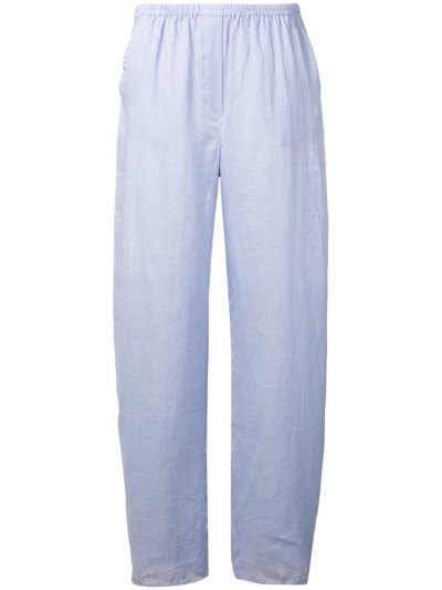 Armani Emporio Weite Leg Hose Damen Blau | KUB3ICVK