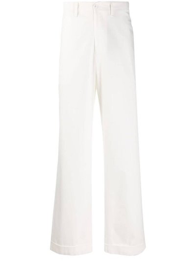 Armani Emporio Weite Leg Hose Herren Weiß | 5OQFGBVX