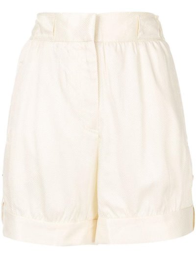 Armani Emporio Weite Leg Kurze Hose Damen Weiß | XLAGAE05
