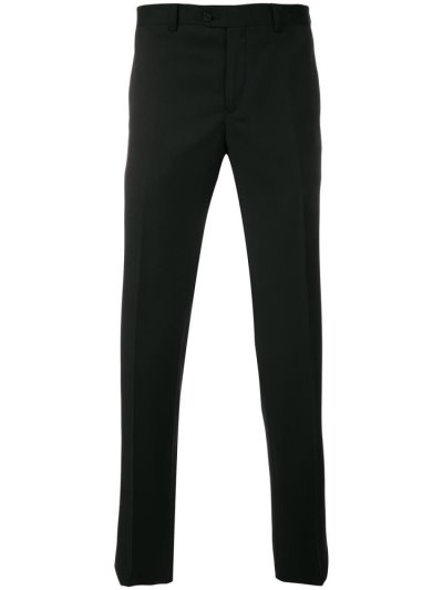 Armani Emporio Wool Tailored Pants Hose Herren Schwarz | IEYUVB7V