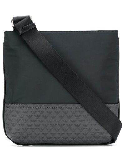 Armani Emporio Zipped Kuriertaschen Herren Blau Schwarz | 7K1YOJ9V