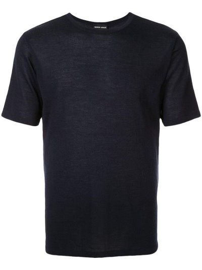 Giorgio Armani Fine Knit Bomberjacke Herren Blau | 2ATR8WVF