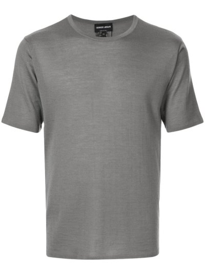 Giorgio Armani Fine Knit Bomberjacke Herren Grau | URCHWEJ1