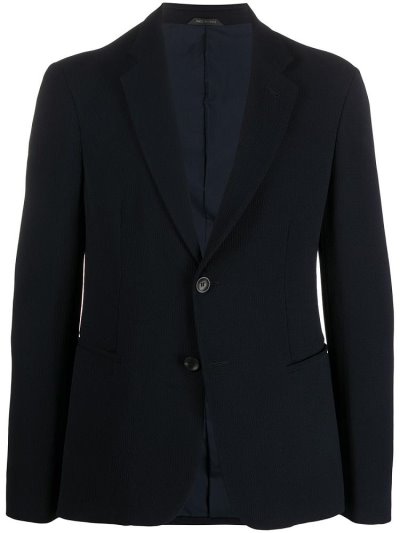Giorgio Armani Fitted Formal Blazer Herren Blau | WXBC3GQ2