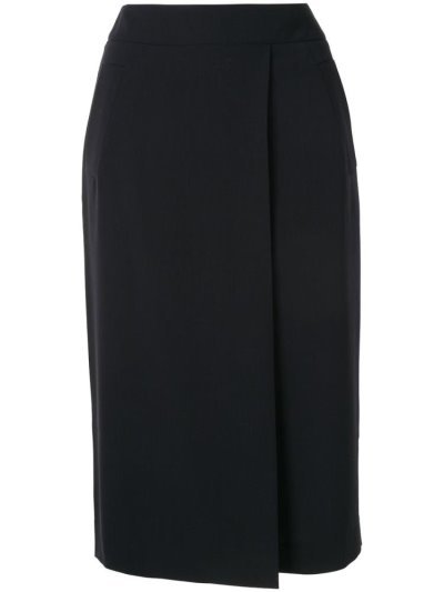 Giorgio Armani Fitted Midi Röcke Damen Schwarz | 8OUKQGCC