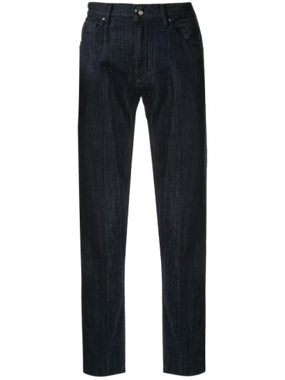 Giorgio Armani Five Pocket Jeans Herren Blau | K1U3TVFM