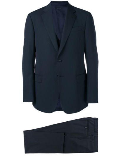 Giorgio Armani Klassische Anzüge Herren Blau | UJXUCKEZ