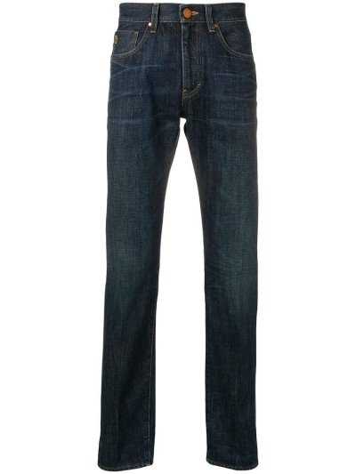 Giorgio Armani Klassische Jeans Herren Blau | 4VBQLCXB