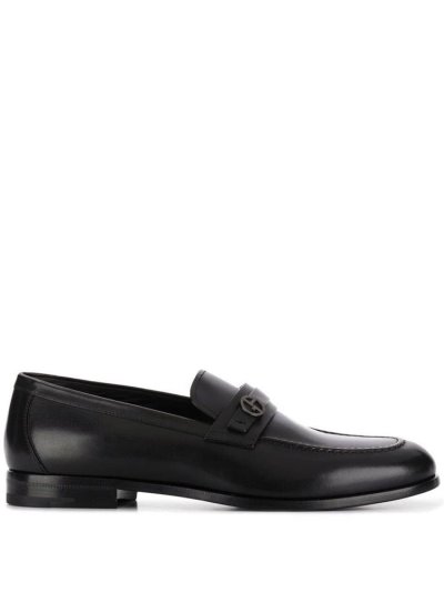 Giorgio Armani Klassische Loafers Herren Schwarz | I8ROKGW3