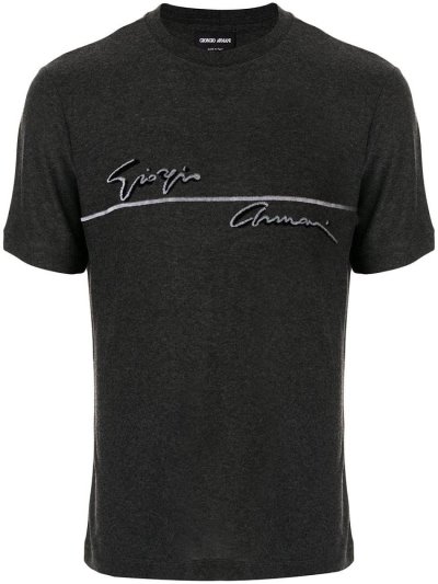 Giorgio Armani Logo Print Bomberjacke Herren Grau | DGTFI6M7