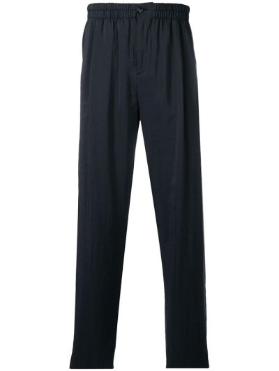 Giorgio Armani Loose Fit Hose Herren Blau | P8926XEW